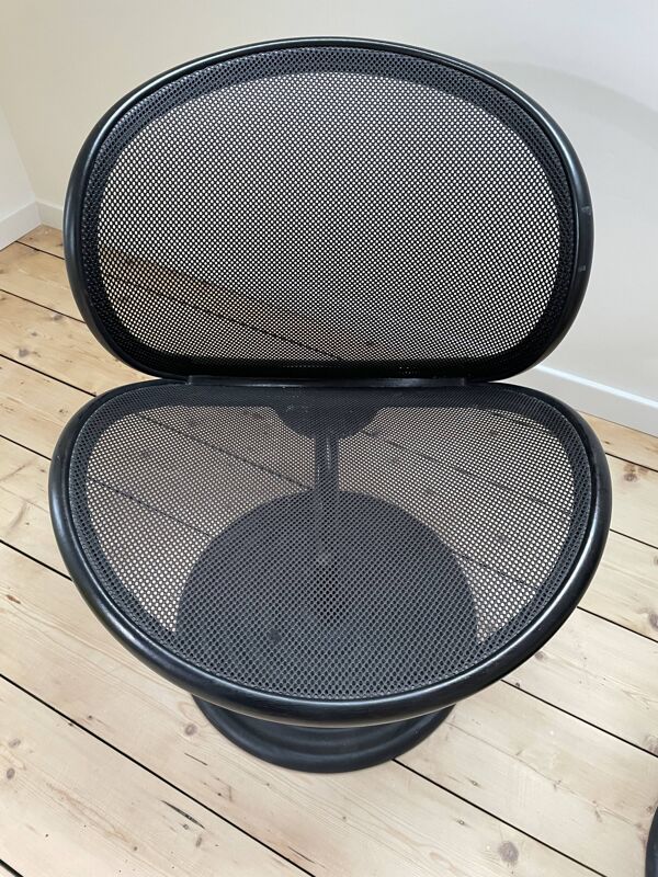 Paire de chauffeuses Herbert Ohl modèle O-line