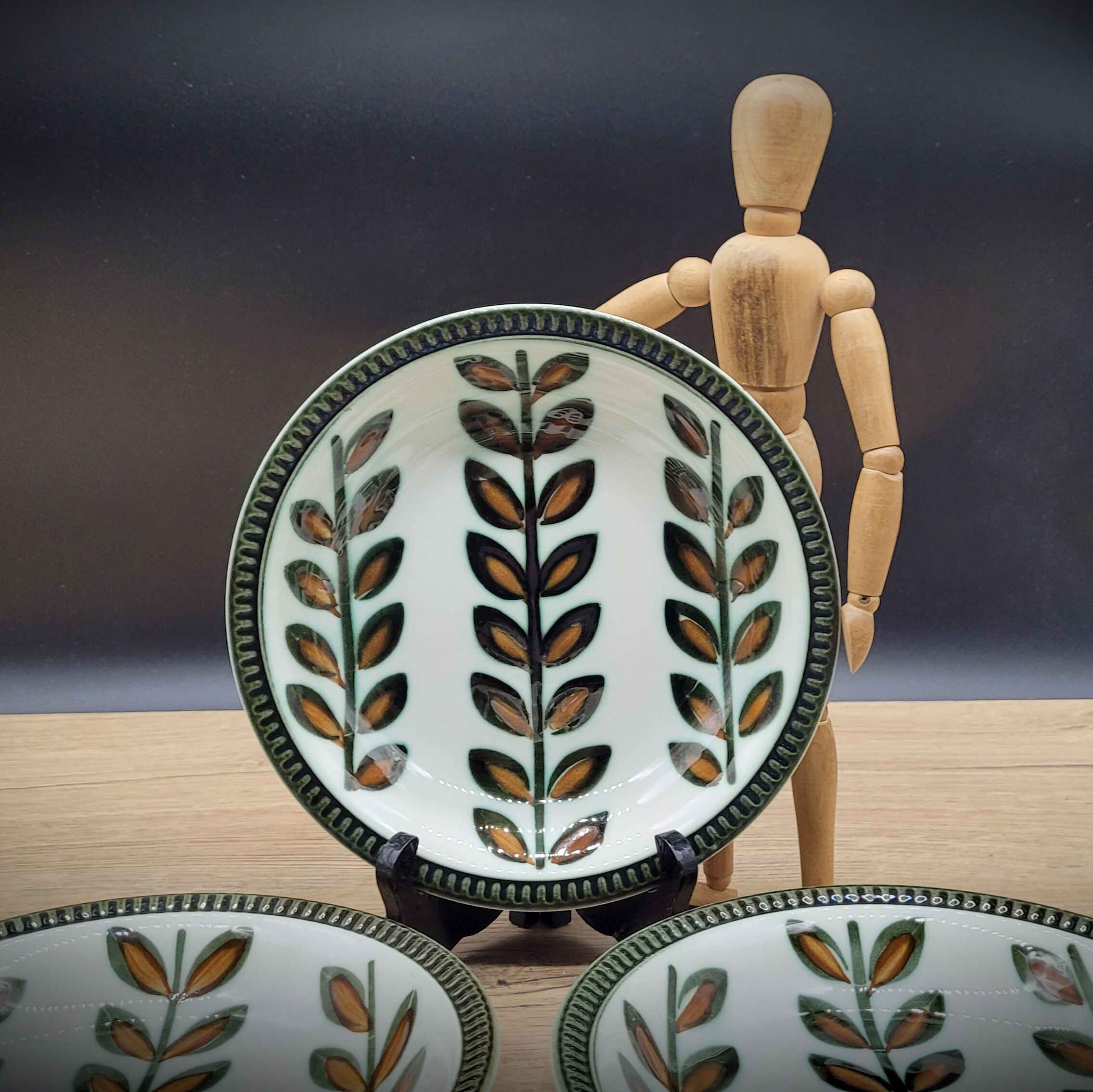 Set 4 plates Rambouillet 1966
