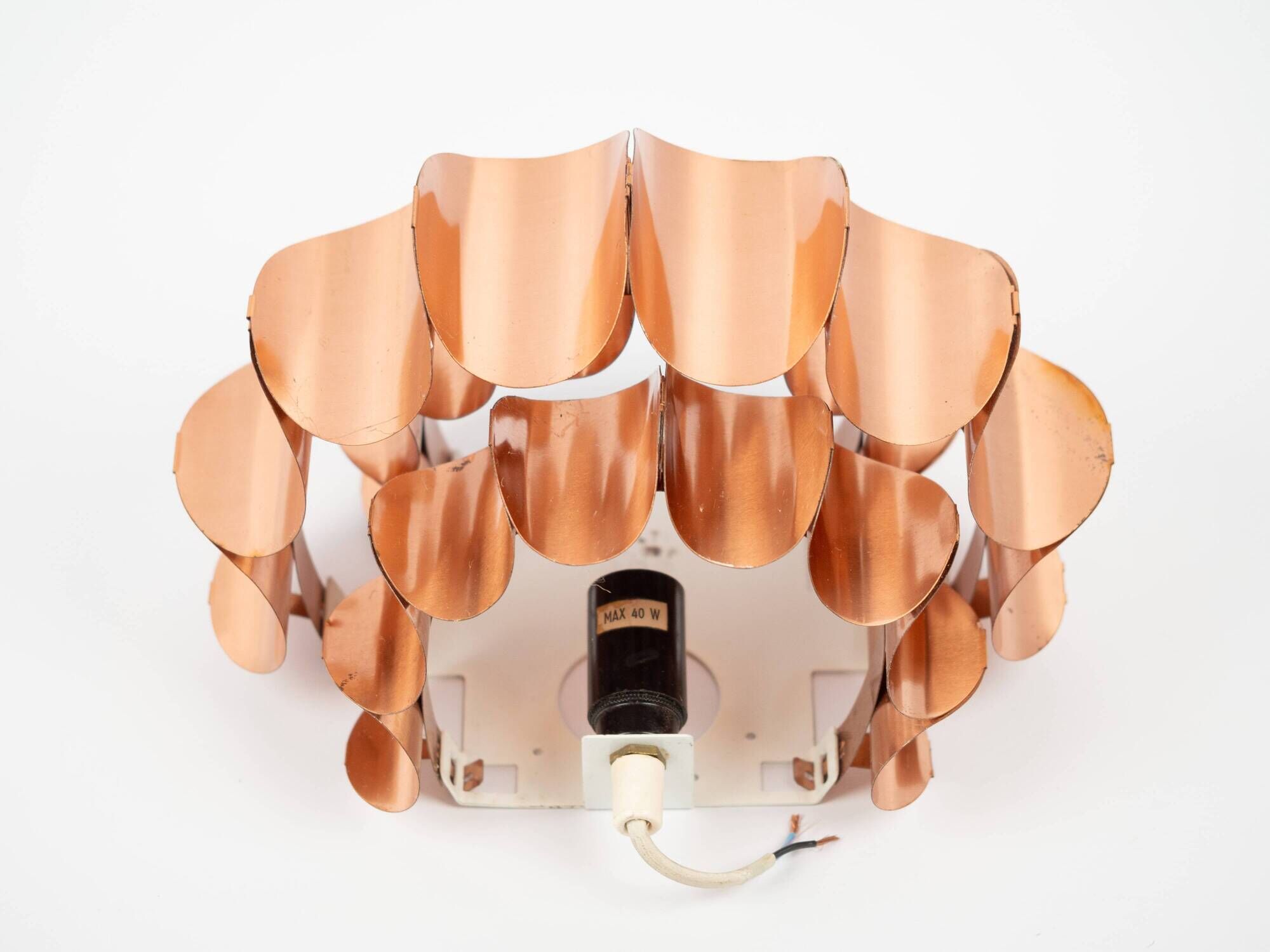 Paire d'appliques vintage de Thorsten Orrling, Hans-Agne Jakobsson, 1960