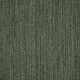 Scandinavian oak and sage-green wool armchair