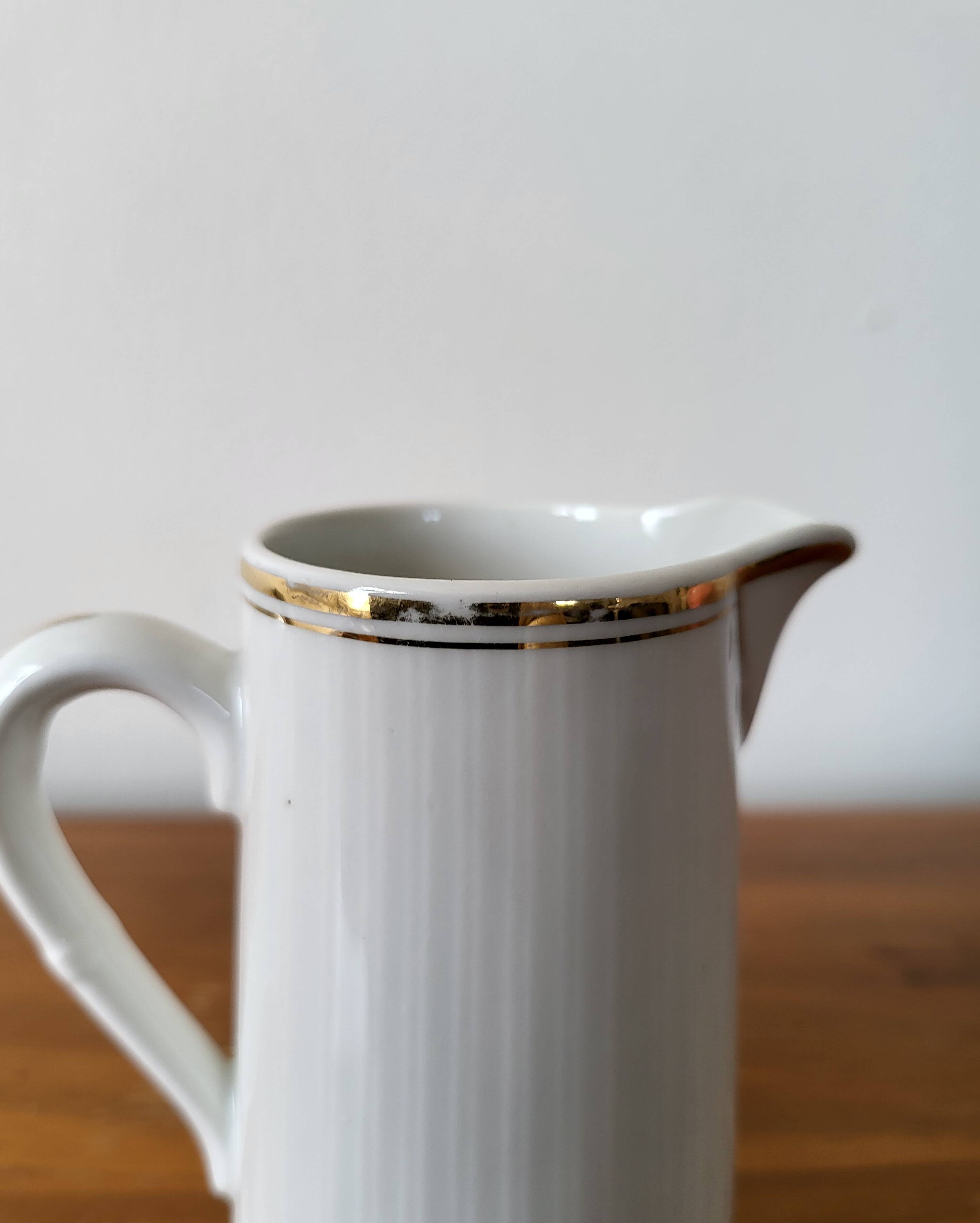 Small Jug Milk Jug Creamer in Porcelain