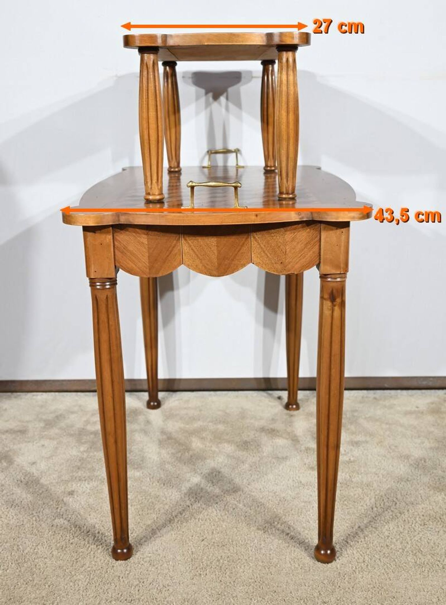 Walnut and Rosewood Marquetry Service Table – 1940