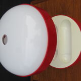 Lampe Joe Colombo KD29 rouge