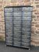 Industrial Archiving Cabinet 30 valves Strafor 1920s