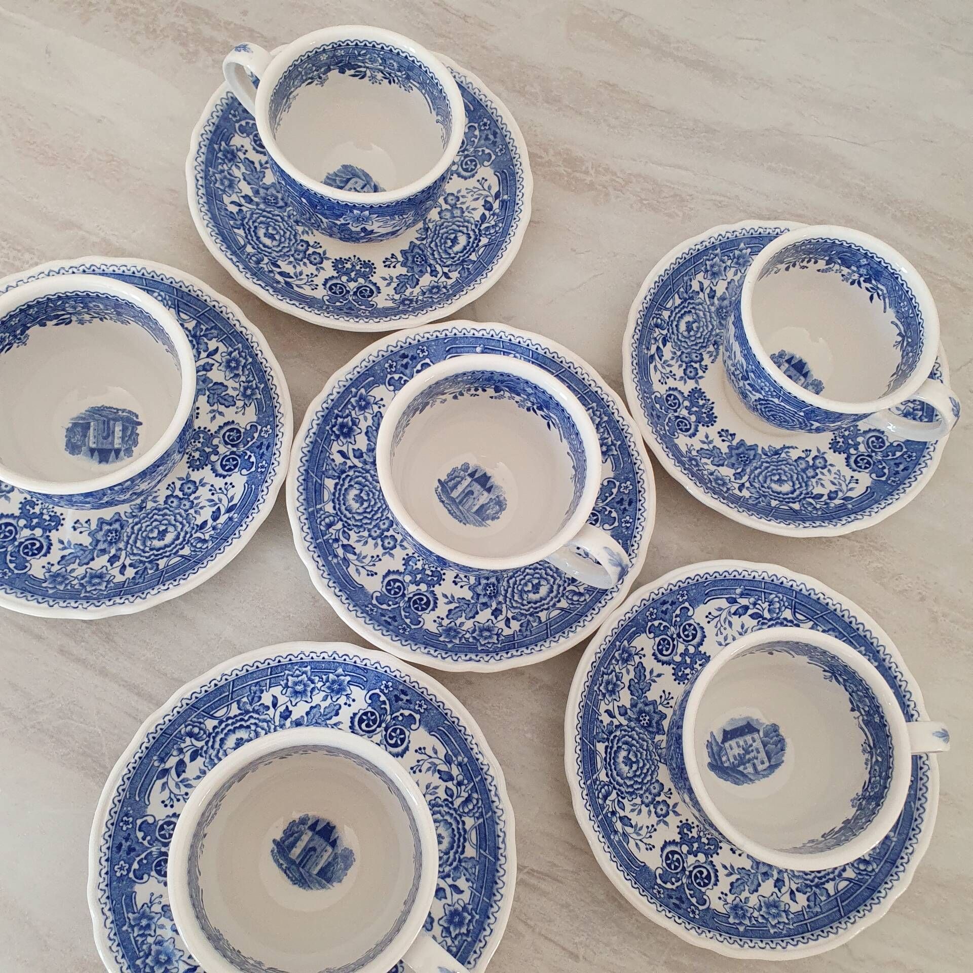 Villeroy & Boch collection Burgenland / Coffee service tea cups saucers