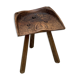 Tabouret art populaire brut