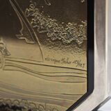 Lampe de Table dorée 23CT Gold par Georges Mathias