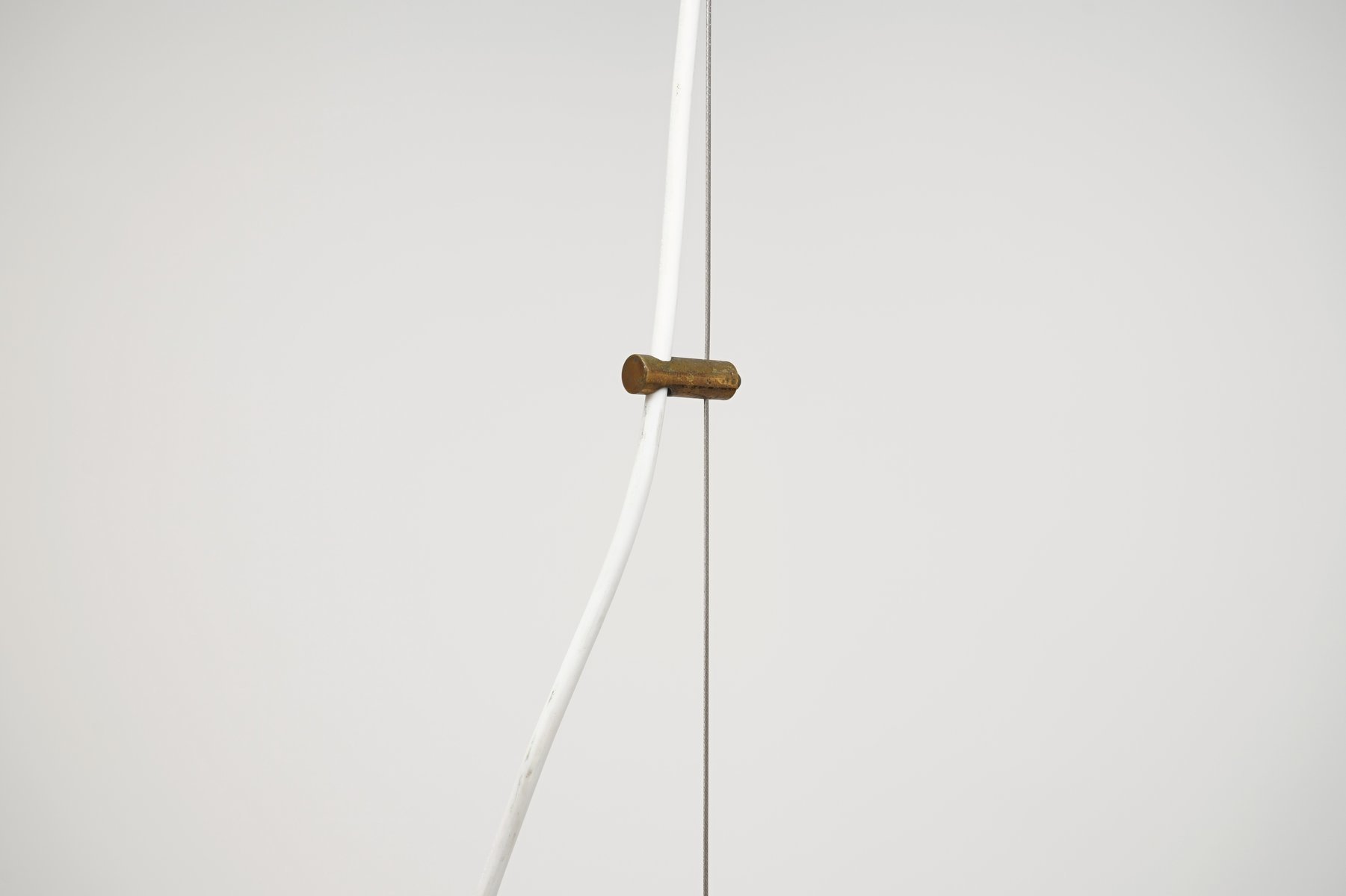 Hanging lamp of Bruno Gatta for Stilnovo in yellow Murano glass, 1950s