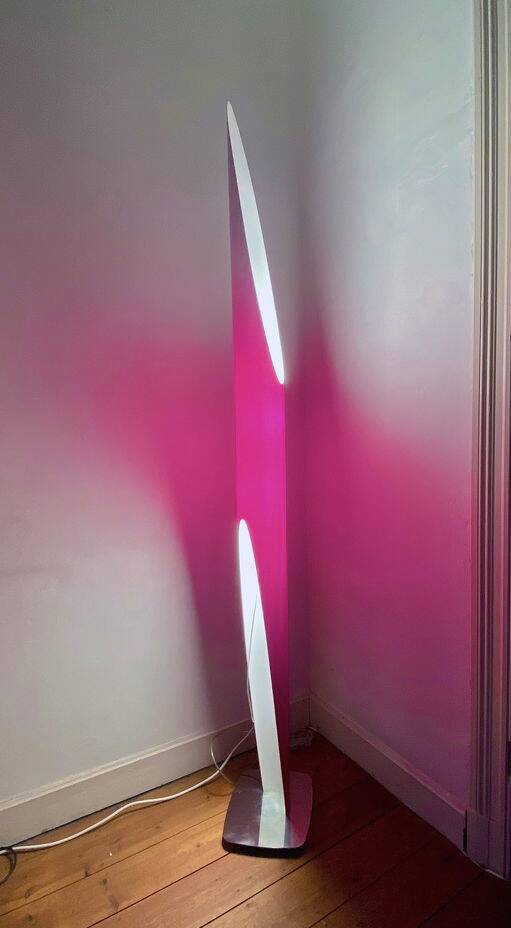 Shakti Kundalini floor lamp designed by Marzio Rusconi Clerici