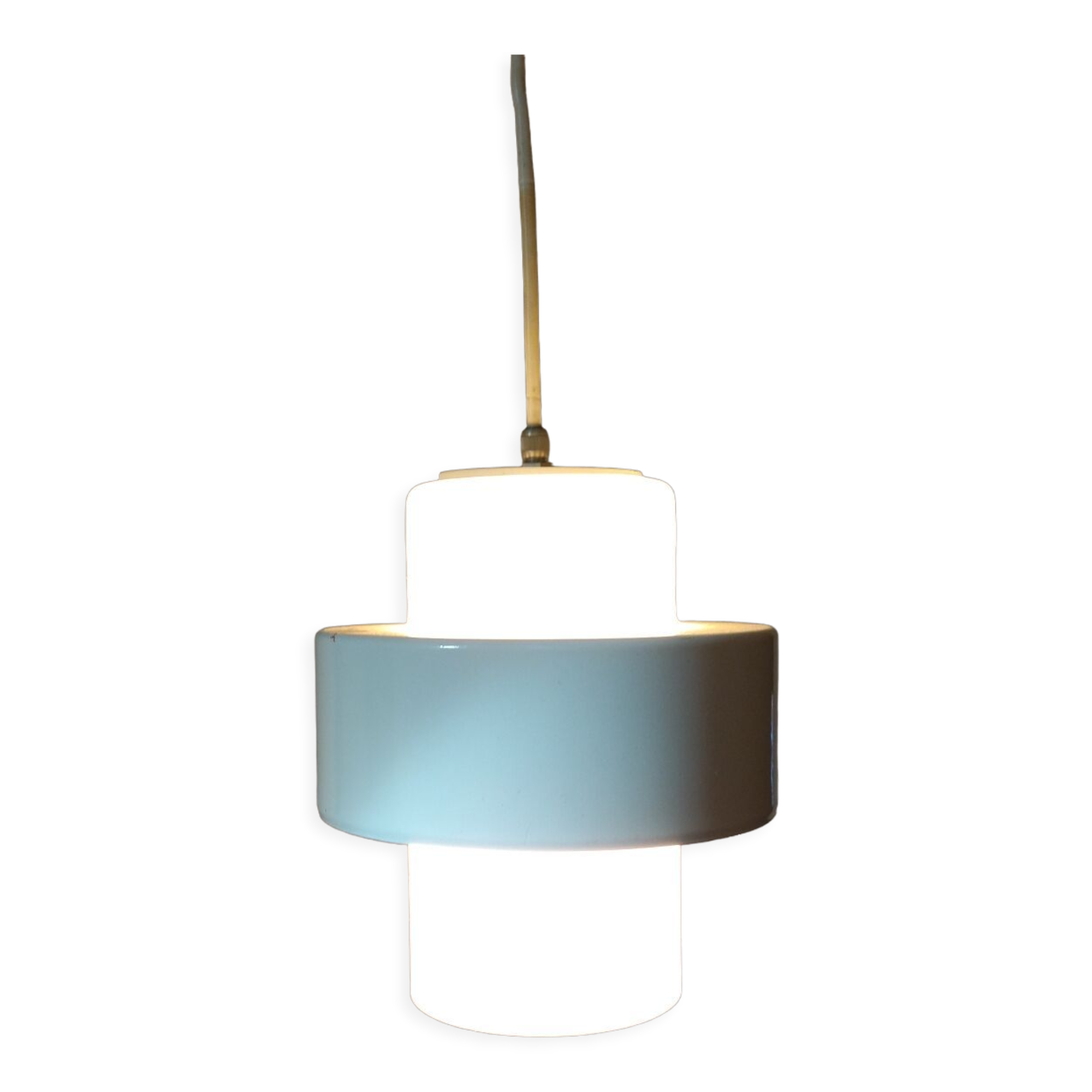 Scandinavian hanging lamp by Louis Kalff 60s