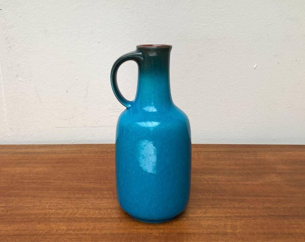 Mid-century German ceramic carafe vase by Ursula Beyrau for Gräflich Ortenburg Keramik, 1960s.