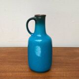 Mid-century German ceramic carafe vase by Ursula Beyrau for Gräflich Ortenburg Keramik, 1960s.