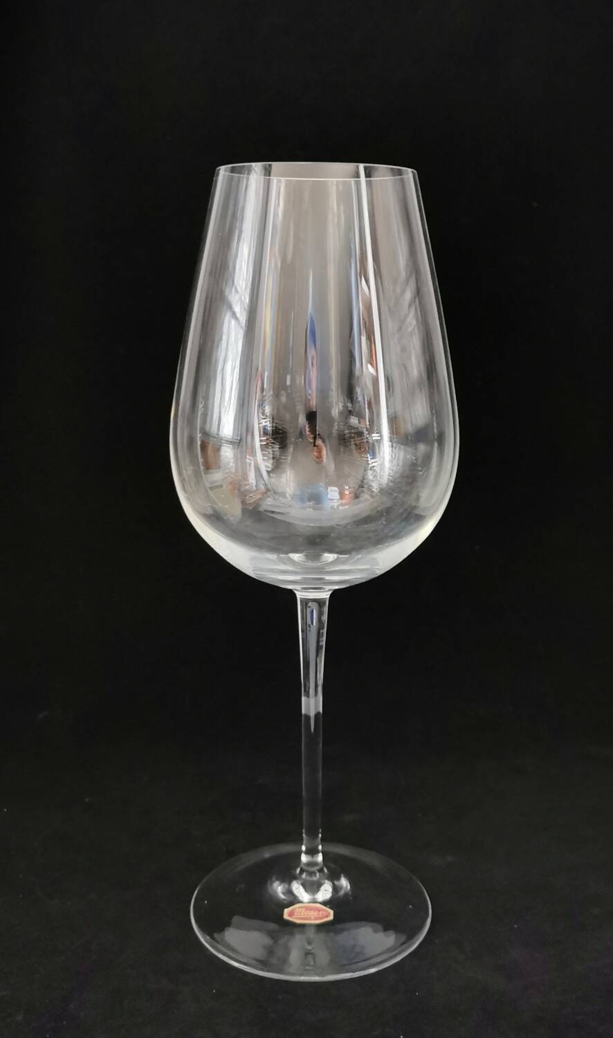 Large Moser crystal tasting wine glass 37 cm