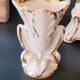 Virgin and Child + small vase. Gilded with fine gold