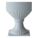 Neoclassical blue ceramic table lamp, pleated William Morris Acanthus shade.
