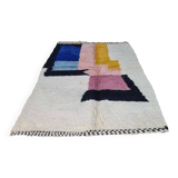 Handmade wool Berber rug 250 x 150 cm