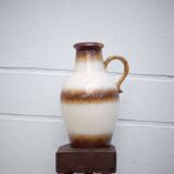 Large West Germany ceramic vase, scheurich Keramik vase, decorative vase, floor vase, 60's