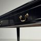 Bureau anglais du 19ème siècle noir