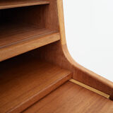 Teak secretary, Danish design, 1960s, production: Denmark