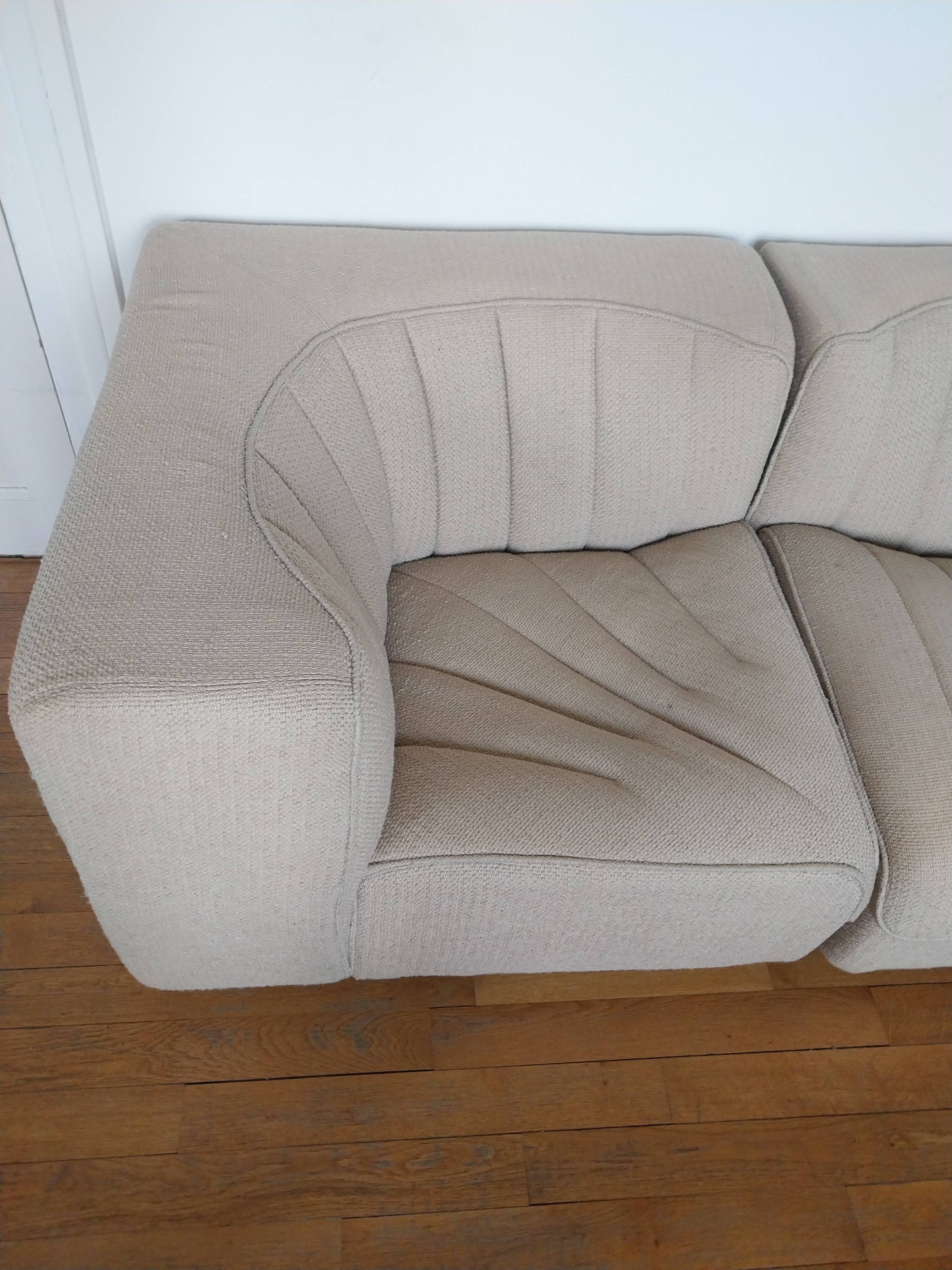 Pair of Novemila armchairs Tito Agnoli for international furniture 70s