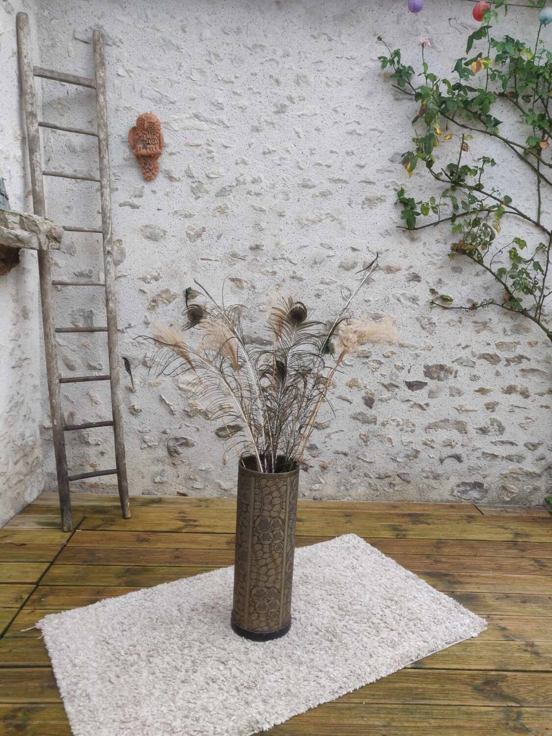 Art deco umbrella stand