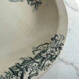 Large salad bowl with floral decoration Givor
