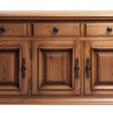 Solid wood sideboard