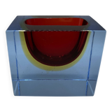 Sommerso Murano ashtray or pocket emptier 1960