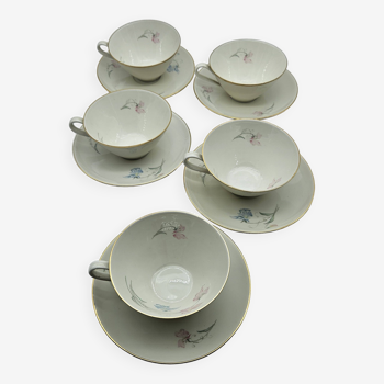 Service à thé en céramique par Alka Kunst Bavaria