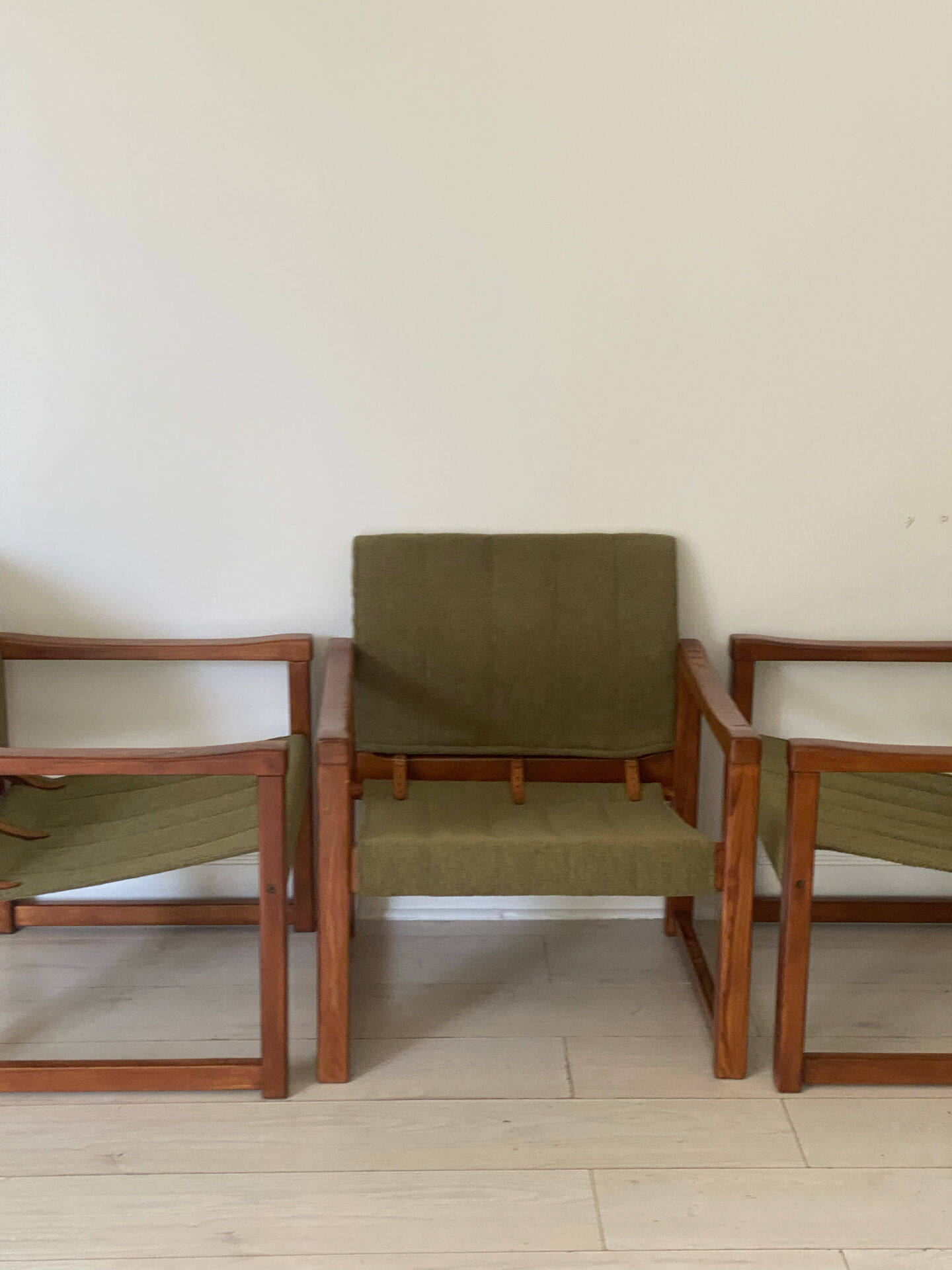 3 Karin Morbing armchairs IKEA