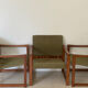 3 Karin Morbing armchairs IKEA
