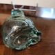 Cat-shaped glass bottle