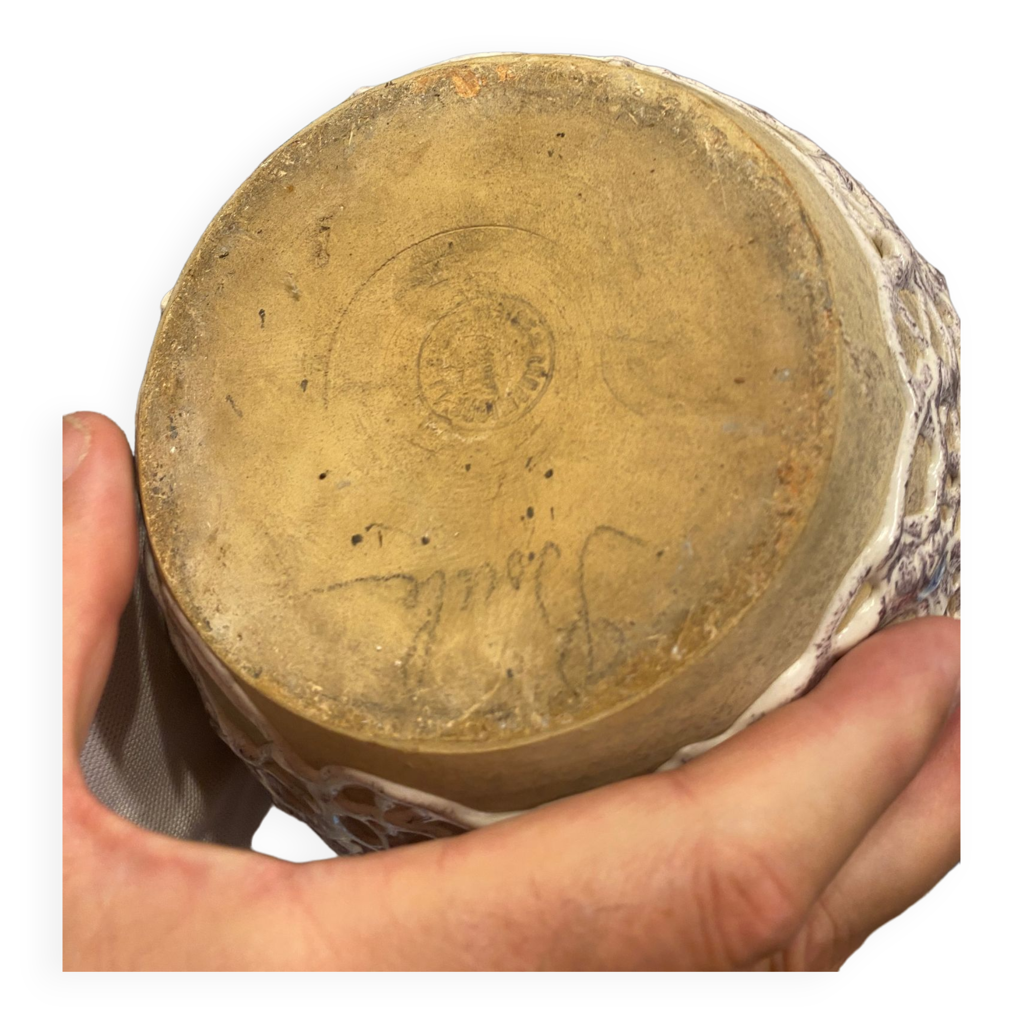 Vallauris ceramic vase