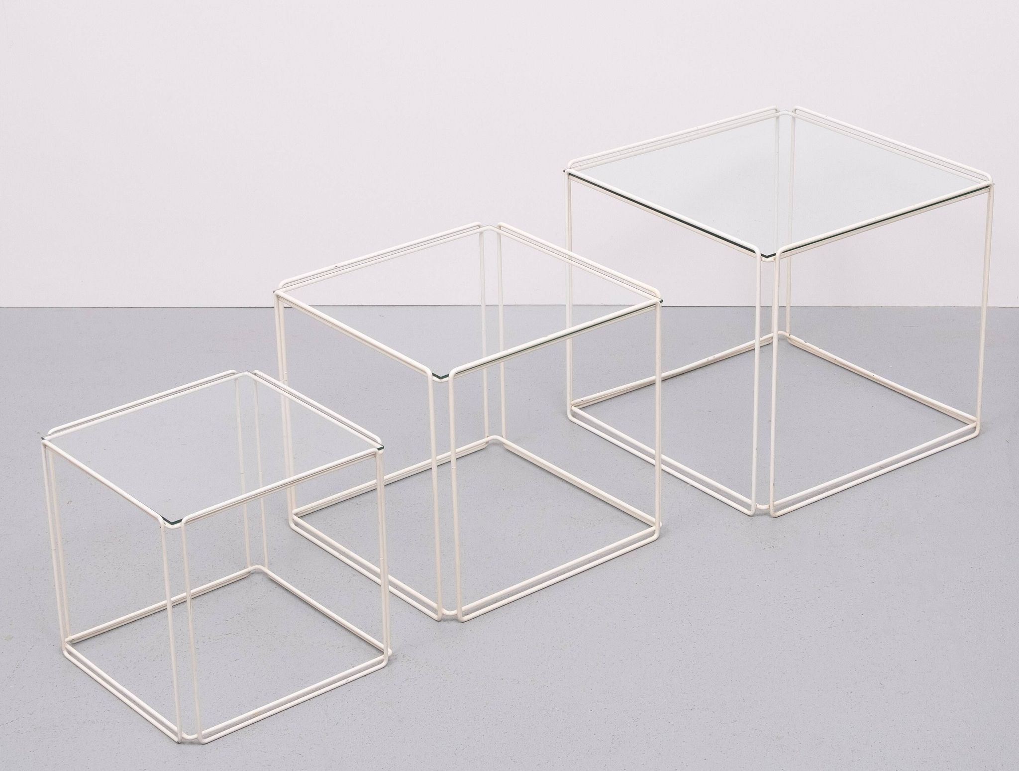 Graphical Nesting Tables by Max Sauze 1970s France
