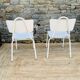 Pair of white chairs