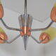 Mid-Century Chandelier by Drukov, 1960‘s.