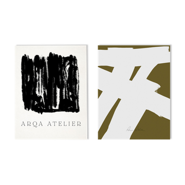 Pair of giclee prints, abstract wall art set of two, 50x70cm
