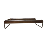 Vintage tubular metal bed