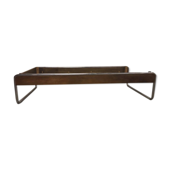 Vintage tubular metal bed