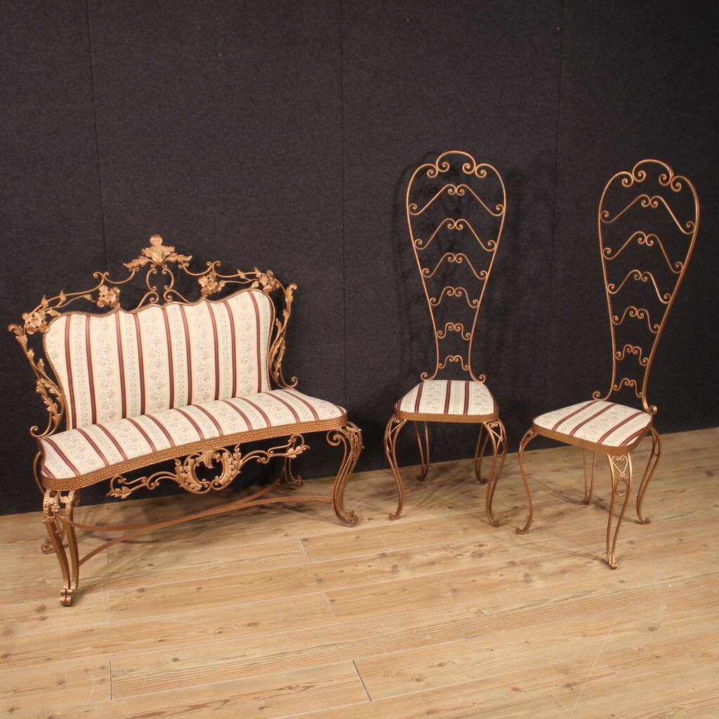 Pair of Italian chairs from the 60s Pier Luigi Colli