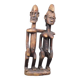 Sculpture couple bois