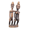 Sculpture couple bois