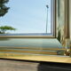 Vintage brass mirror 1970 France