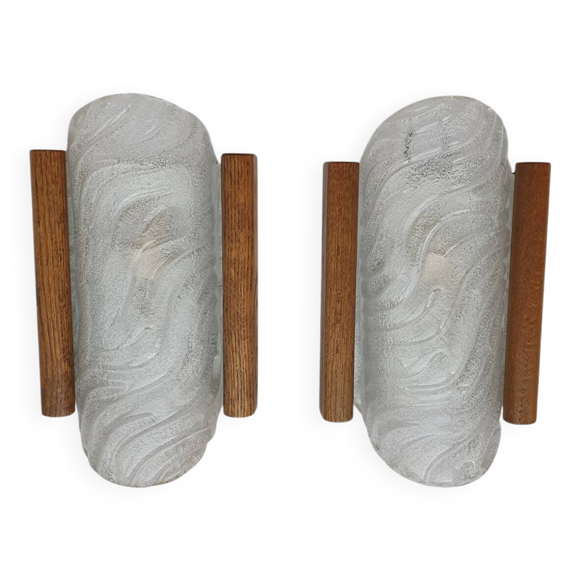 Pair of Fisher Leuchten wall lights