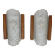 Pair of Fisher Leuchten wall lights