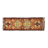 Tapis kilim artisanal anatolien 282 cm x 90 cm