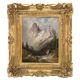 Mountain Landscape, Oil Painting On Board