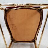Paire de chaises Chiavarine, laiton