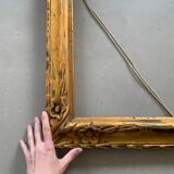 Old wooden frame