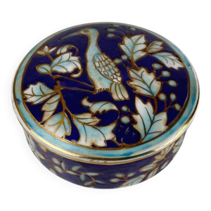 Boîte en porcelaine - bleue